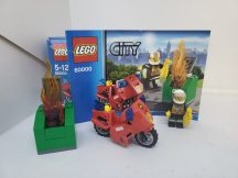   Lego City - Tűzoltó motorkerékpár 60000 (doboz+katalógus)