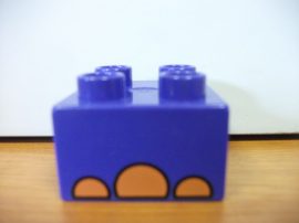 Lego Duplo képeskocka (láb)