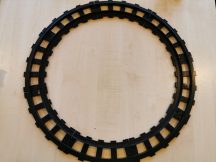   Lego Duplo sín kanyar csomag lego duplo vonatpályához (8db) (szürke sínnel kompatibilis)