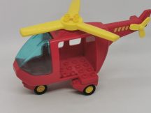   Lego Duplo Tűzoltó helikopter 2677-es szettből (propeller csavarral van rögzítve)