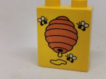 Lego Duplo Képeskocka - Méhecske, kaptár (picit karcos)