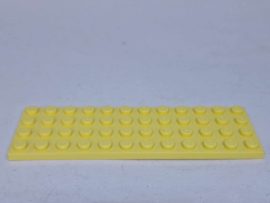 Lego Alaplap 4*12 (halványsárga)