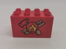 Lego Duplo képeskocka - tűzoltó Új!