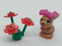 Lego Friends állat - nyuszi, nyúl virággal