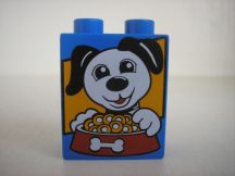 Lego Duplo képeskocka - kutya (karcos)