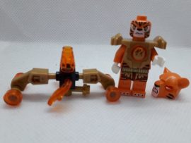 Lego Legends of Chima figura - Tormak - Orange Outfit  (loc073)