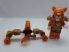 Lego Legends of Chima figura - Tormak - Orange Outfit  (loc073)