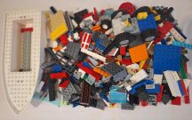   0,550 kg  ömlesztett VEGYES, kilós vegyes lego  csomag (416)
