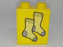 Lego Duplo Képeskocka - zokni (matricás)