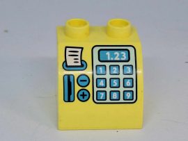 Lego Duplo képeskocka - pénztárgép!