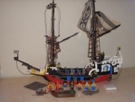 Lego Pirates - Pirate Battle Ship, Hajó - Red Beard Runner 6290 RITKASÁG