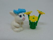 Lego Friends állat - nyuszi, nyúl virággal