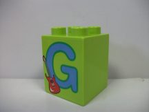 Lego Duplo képeskocka - betű