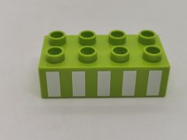 Lego Duplo Képeskocka - Csíkos