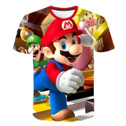Gyerek 3D póló Super Mario 110 méret Gyerek 3D póló Super Mario 110 méret