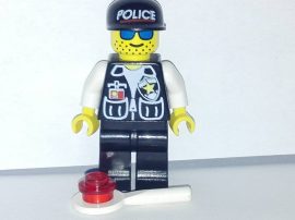 Lego Town figura - Rendőr (cop009)