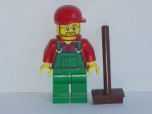 Lego City figura - Munkás, Farmer (cty170)