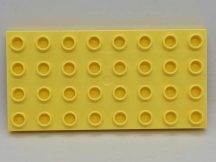 Lego Duplo Alaplap 4*8 (halványsárga)