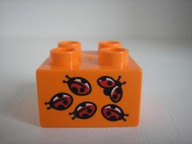 Lego duplo képeskocka - katica