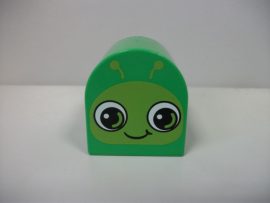 Lego Duplo képeskocka - kukac (pici karc)