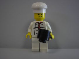 Lego City figura - szakács (chef017)