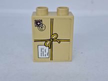 Lego Duplo képeskocka - levél (matricás)