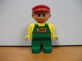 Lego Duplo ember - zoo fiú