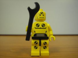 Lego Minifigura - Dummy Demolition (col008)