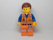   Lego Movie figura - Emmet - Félreeső mosoly / Dühös (tlm142)