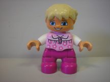 Lego Duplo ember - lány (szögletes szemű)