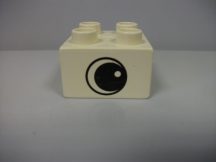 Lego Duplo képeskocka - szem (karcos)