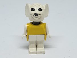 Lego Fabuland állatfigura - egér (kicsit kopott)