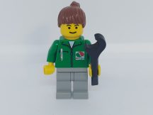 Lego Town Figura - Octan, szerelő lány (oct008)