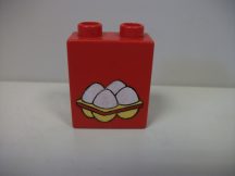 Lego Duplo képeskocka - tojás (karcos)