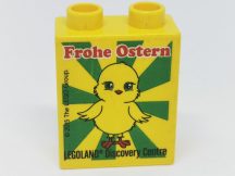 Lego Duplo képeskocka - Frohe Ostern  (kicsit karcos)