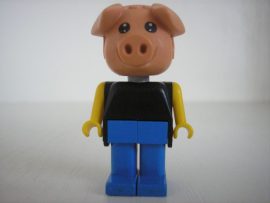 Lego Fabuland állatfigura - malac (lába laza)