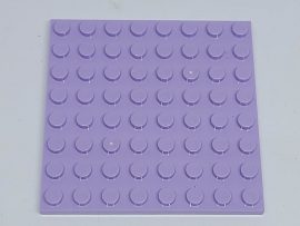 Lego Alaplap 8*8 (halvány lila)