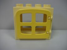 Lego Duplo ablak (halványsárga)