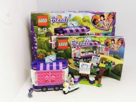 Lego Friends - Emma mozgó galériéja 41332 (doboz+katalógus)