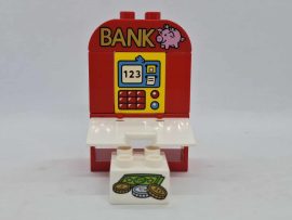Lego Duplo Bankautomata + pénzes képeskocka