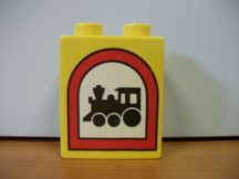 Lego Duplo képeskocka - mozdony 