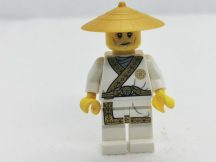   Lego Ninjago Figura - Wu Sensei (njo180) (szakálla hiányzik)