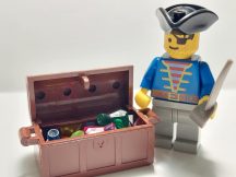 Lego Pirates figura - Kalóz (pi005)