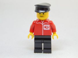 Lego Town Figura - Postai Munkás (post001) 