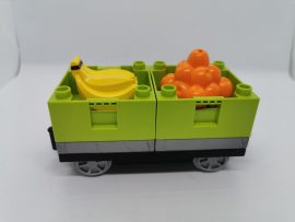 Lego Duplo Mozdony utánfutó, lego duplo vonat utánfutó 10508-as szettből