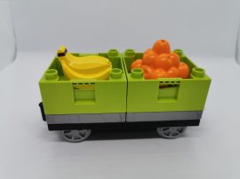 Lego Duplo Mozdony utánfutó, lego duplo vonat utánfutó 10508-as szettből