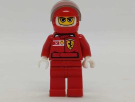 Lego Racers figura - Ferrari pilóta (rac024as)