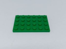 Lego Alaplap 4*6 (s.zöld)