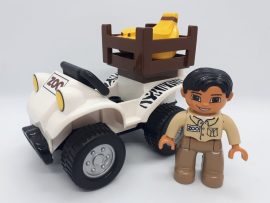 Lego Duplo zoo autó figurával