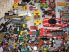 9,2 kg ömlesztett, vegyes, kilós lego csomag katalógusokkal City, Creator, Star Wars, Racers, Technic